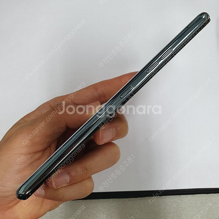 203619 LG Q51 블루 32기가 SK 무잔상S급...--6