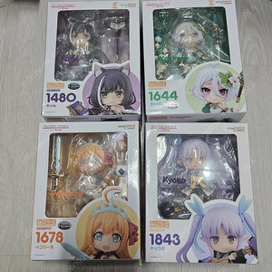 프리코네 캬루,콧코로,페코린느,쿄우카 넨도로이드 개봉품 일괄로 팝니다