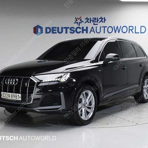 56,405 km 아우디 Q7 중고 아우디 중고 45 TDI 콰트로 프리미엄 수입중고차 상담 항시 대기 검정색