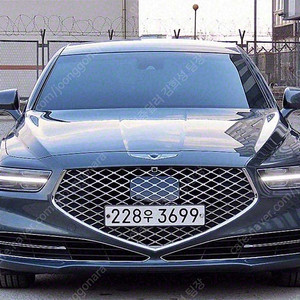 제네시스 G90 중고 제네시스 중고 가격 회색 2019년식 3.8 GDI AWD 프레스티지 개인중고차