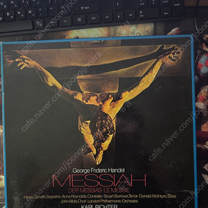 헨델 메시아 3LP