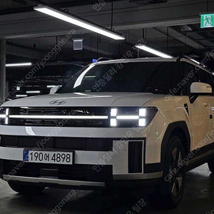 싼타페 중고 싼타페 MX5 하이브리드 중고 가격 흰색 2024년식 12,086km 1.6T 2WD 프레스티지 중고자동차