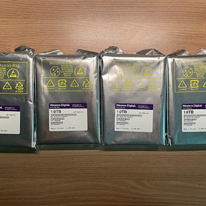 [미개봉] WD Purple Pro 웬디 퍼플 프로 10tb hdd 판매합니다