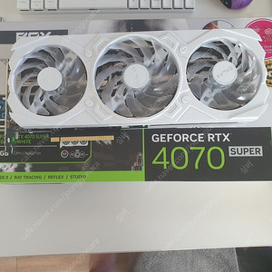갤럭시 RTX 4070 SUPER WHITE OC D6X 12GBㅣ4070s 4070슈퍼 그래픽카드 vga