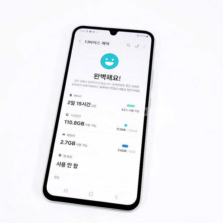 외관초깔끔 무잔상 갤럭시 A34 실버색상 128G 13...--5