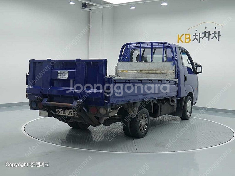 봉고3 중고차 1톤 파워게이트 중고 할부 1톤 파란색 ...--3