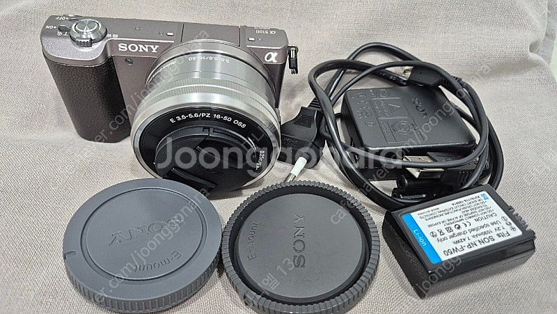 소니 미러리스 a5100(렌즈P1650 포함)--0