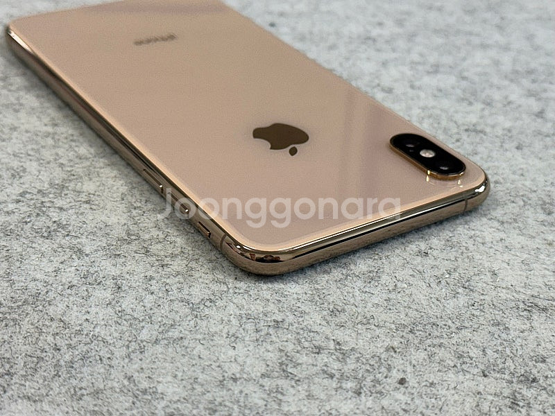 (자급제S급)아이폰XS맥스 골드 512G 깨끗한 단말기 실사용 서브용 추천 카메라선명 40만 판매해요--5