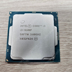i3-9100F CPU