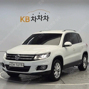 폭스바겐 티구안 중고 폭스바겐 티구안 중고차 흰색 2015년식 2.0 TDI 컴포트 개인사업자 차량구매