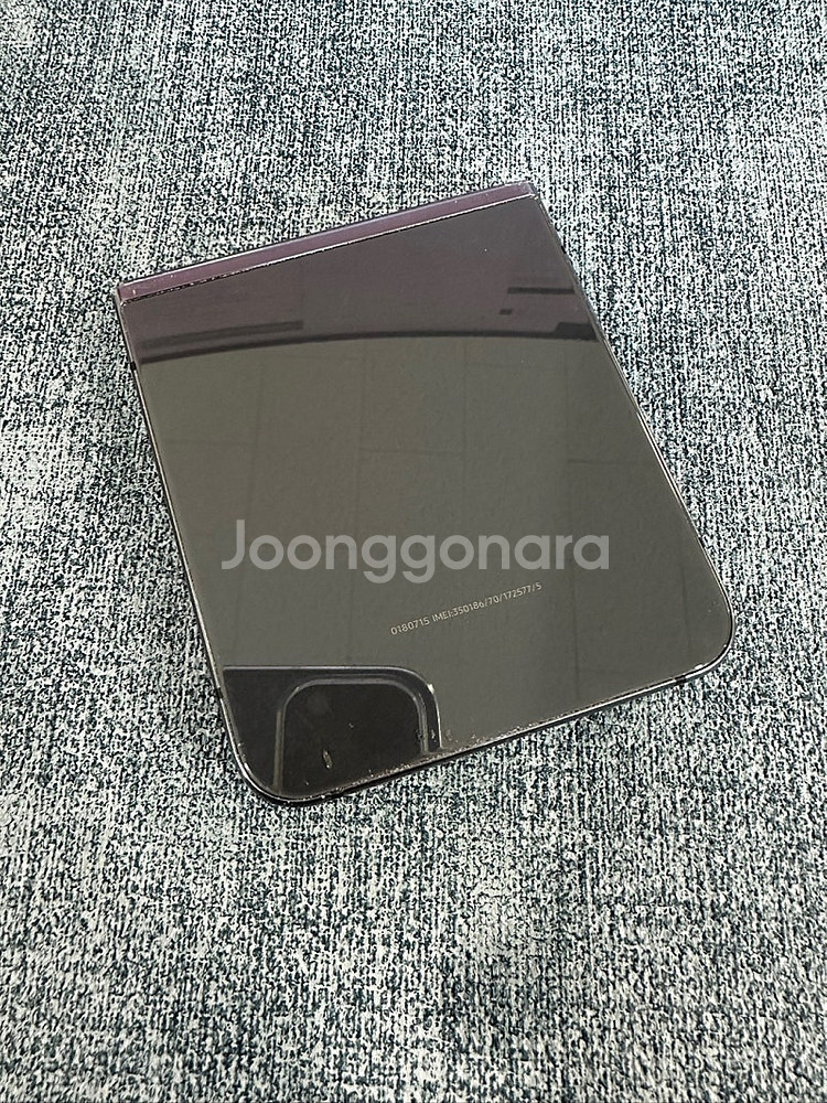 갤럭시Z플립5 256G 블랙 무잔상 미세점 멍 상태꿀 ...--7