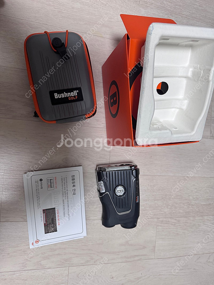 부쉬넬 pro x3+ 정품 가죽케이스 포함--3