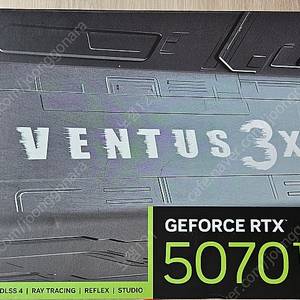 MSI 지포스 RTX 5070 Ti 벤투스 3X OC D7 16GB