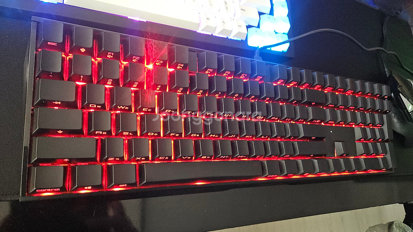 체리 Mx borad 3.0s rgb 청축 키보드 풀배...--8