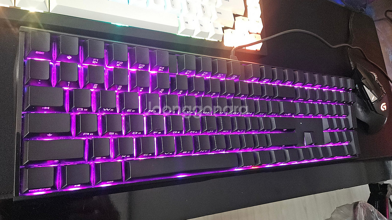 체리 Mx borad 3.0s rgb 청축 키보드 풀배...--9
