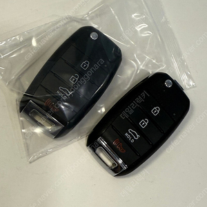[정품] KIA 기아 K3, 올뉴쏘렌토, 올뉴K5, 더뉴스포티지 4버튼 차량키 호환 실사용 차량 예비키 상태 최상급