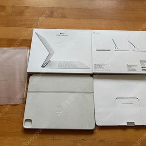 apple 아이패드프로12.9 3세대 4세대 5세대 6세대 M1 M2 정품 매직키보드 화이트 풀박
