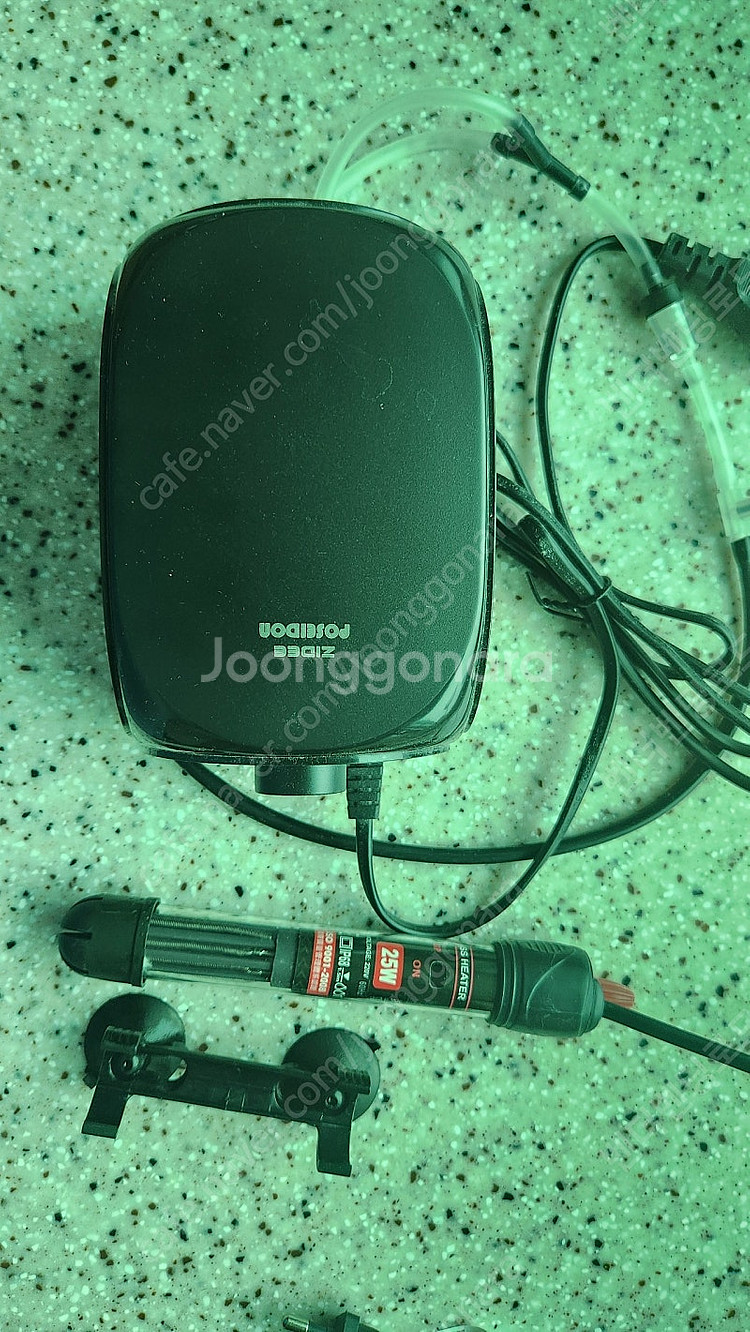 어항 산소기 에어펌프 + 온도조절장치--0