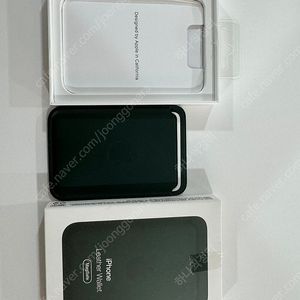 애플 정품 맥세이프 가죽 쉐퀘이아 그린 카드지갑