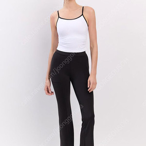 (새상품) 잇존 셔링 탱크 화이트 S, 슬릿 부츠컷 팬츠 블랙 S/M / 룰루레몬 안다르 알로 제시믹스 부디무드라 콘치웨어 요가복 필라테스복
