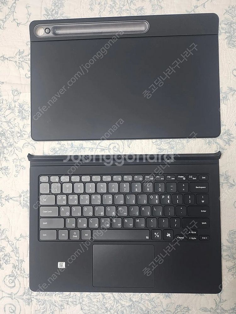 갤럭시탭 S10 FE 플러스용 키보드 북커버 삼성 정품...--0