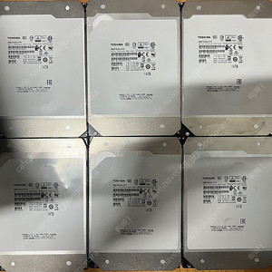 토시바 14tb SAS HDD 6개 판매합니다.