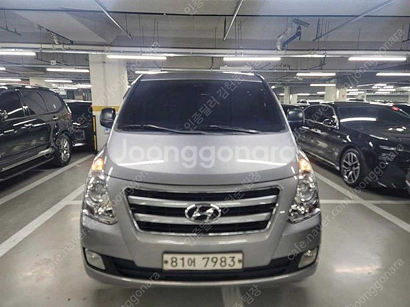 현대중고차 그랜드 스타렉스 중고 스타렉스 5밴 중고차 은색 2017년식 72,034km 5인승 스마트 중고차카페--0