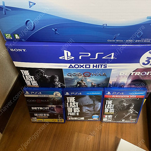 PS4 슬림 화이트 번들합본 + 라오어1,2