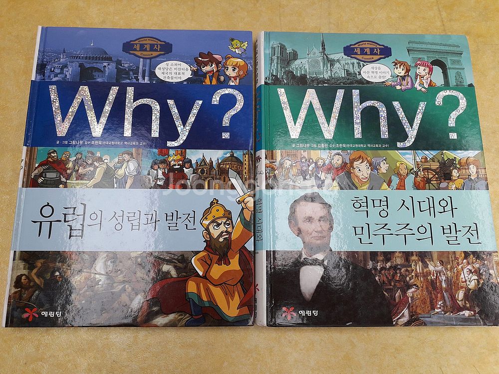 why? 초등역사학습만화 세계사--3