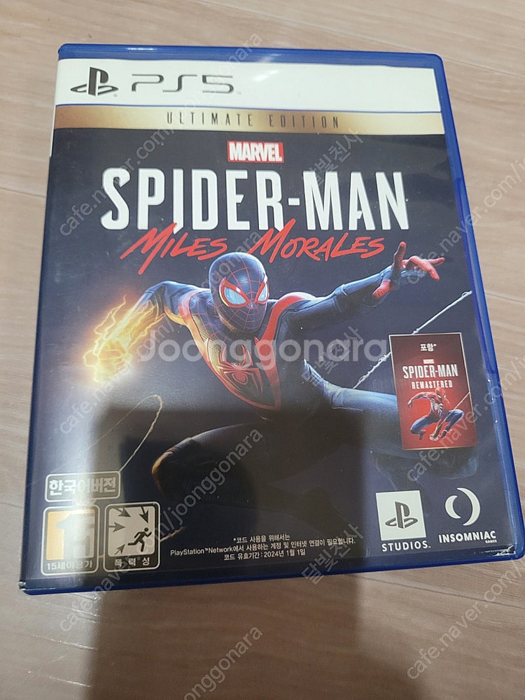 ps5 스파이더맨 마일즈 모랄레스 판매합니다--0