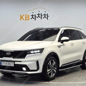 쏘렌토 중고 가격 쏘렌토 하이브리드 중고 쏘렌토 중고차 흰색 2021년식 HEV 1.6 2WD 시그니처 중고자동차