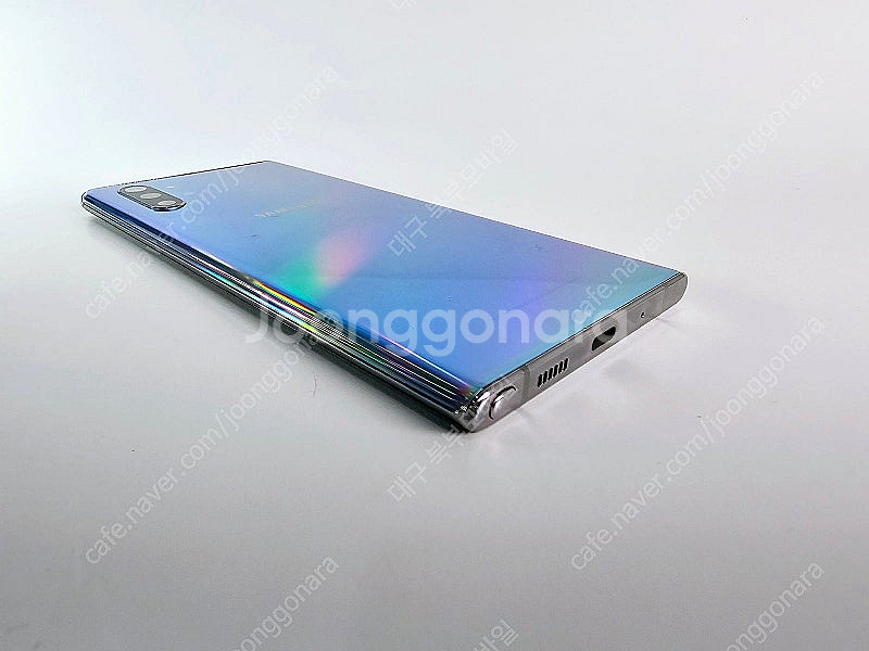 갤럭시 노트10플러스 256GB 아우라글로우 공기계 중...--3