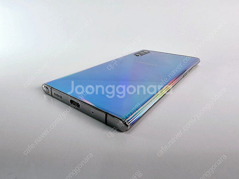 갤럭시 노트10플러스 256GB 아우라글로우 공기계 중...--4