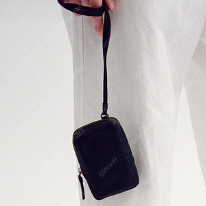파사드패턴 스트랩 미니백 블랙