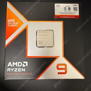 amd cpu 9950x3d 미개봉