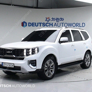 모하비 중고 모하비 더 마스터 흰색 23년형 37,204km 4WD 마스터즈 6인승 중고차 SUV 중고 리스 할부 추천