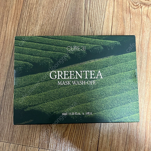 새상품)큐어31 그린티 워시오프 팩 10개 택포 5,500원