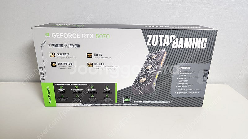 (미개봉) ZOTAC GAMING 지포스 RTX5070...--1