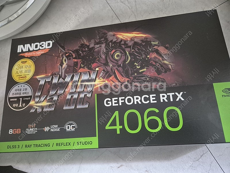 이노3D RTX 4060 그래픽카드 새제품--0