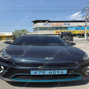 기아 니로 중고 니로 중고차 파란색 2019년식 노블레스 중고자동차