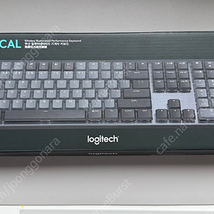 로지텍 MX MECHANICAL 키보드 풀배열 갈축 팝니다.