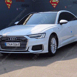 아우디 A6 중고 A6 할부 리스 가능 2021년식 51,953km 45 TFSI 프리미엄 흰색 중고차 즉시출고 가능 수원중고차