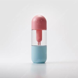 elevenplus x Sticky Monster Lab Bottle - Pink/Cyan 일레븐플러스 스티키 몬스터 랩 보틀 핑크/시안 컬러 미개봉 새제품 팝니다.