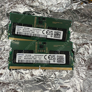 삼성전자 노트북 DDR5-5600 (8GB) X 2개