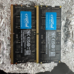 Crucial 마이크론 DDR5 5600 16g 2개 32g 노트북 메모리
