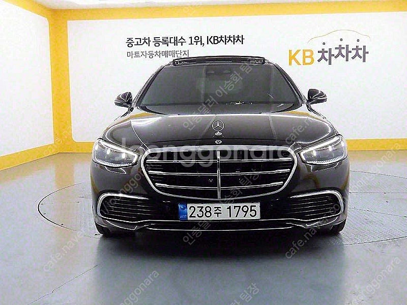 95,683 km 21년형 벤츠 S클래스 중고 벤츠 중...--0