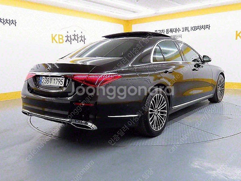 95,683 km 21년형 벤츠 S클래스 중고 벤츠 중...--9