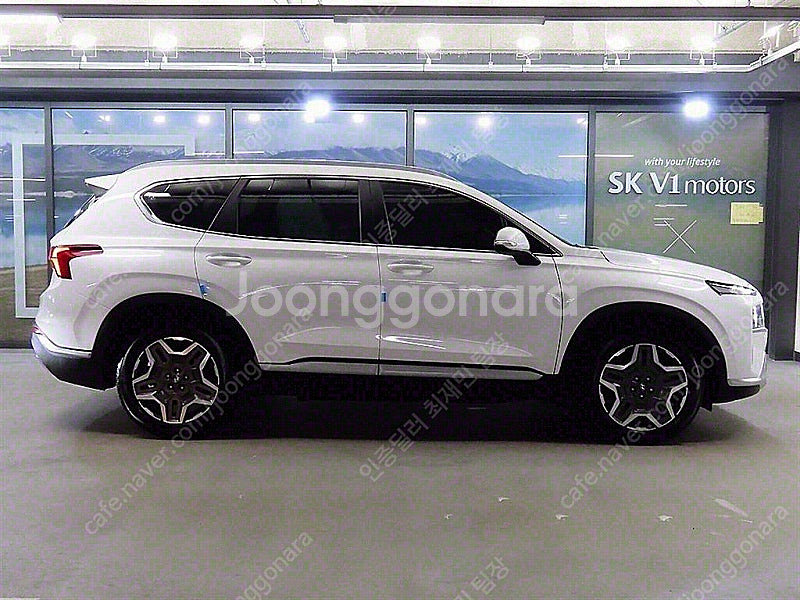 싼타페 중고 가격 중고 싼타페 더 뉴 싼타페 하이브리드 중고 흰색 2022년식 66,317km 1.6 2WD 프레스...--3