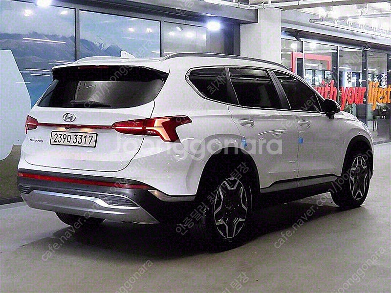 싼타페 중고 가격 중고 싼타페 더 뉴 싼타페 하이브리드 중고 흰색 2022년식 66,317km 1.6 2WD 프레스...--4