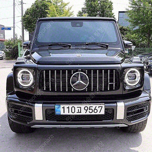 33,727 km 23년식 벤츠 G클래스 중고 지바겐 중고 W463b AMG G63 매뉴팩처 중고차 리스 가능 차량 검정색